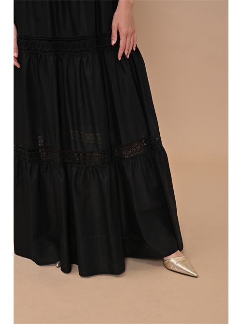 abito donna nero KAOS | RPJTZ017/0001